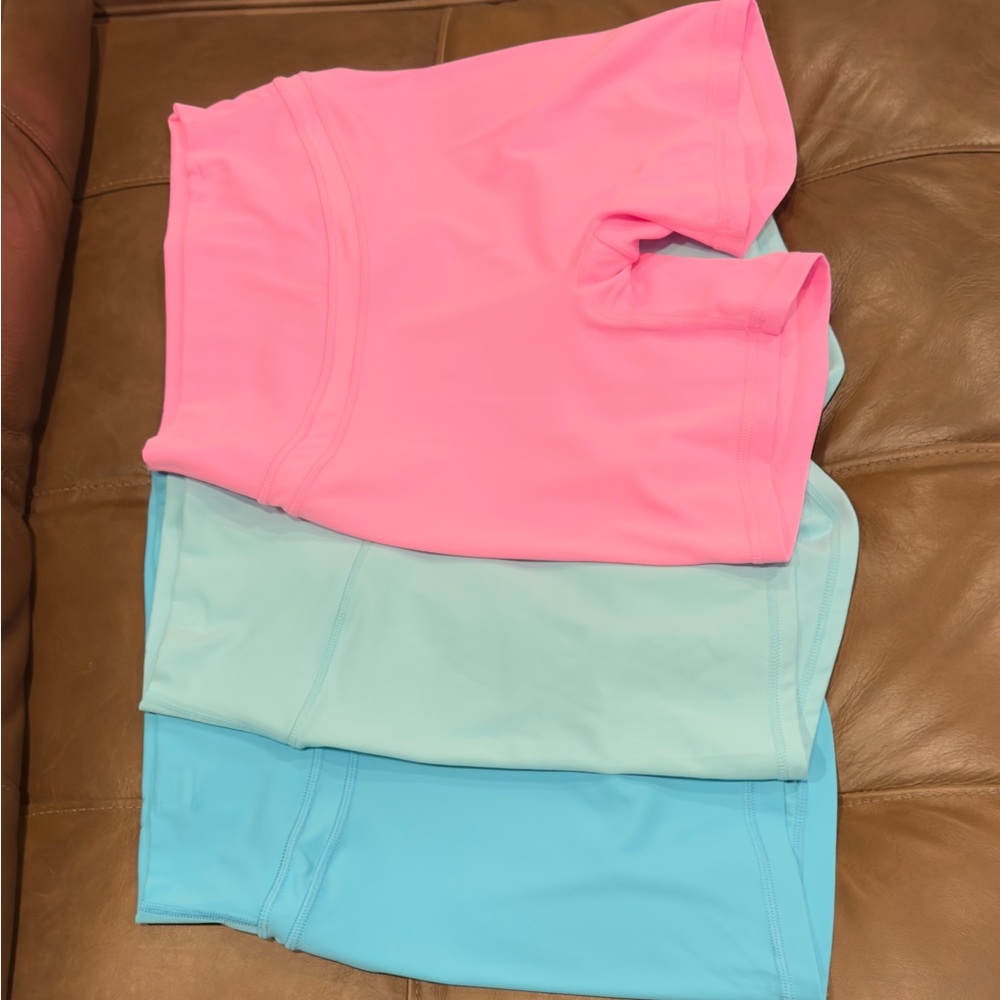 PARAGON Pink and Blue Bike Shorts for Active Comfort